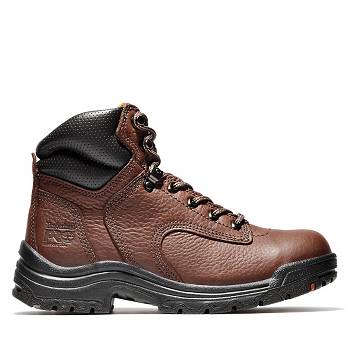 Timberland PRO TiTAN 6" Soft Toe - Hnede Pracovne Cizmy Damske, TB0571K